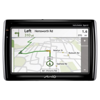 Mio Navman Spirit 500 Traffic Regional Sat Nav