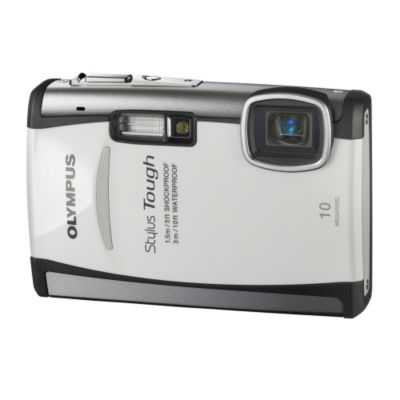 Olympus Mju Tough 6000 10 Megapixel White Digital Camera