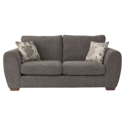 Houston Regular Sofa Grey Chenille