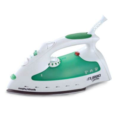Morphy Richards 2000W Turbosteam Iron Green