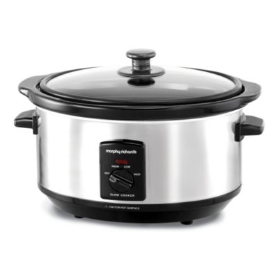 Statutory Morphy Richards 3.5L Stainless Steel Slow Cooker