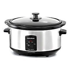 Statutory Morphy Richards 3.5L Stainless Steel Slow Cooker