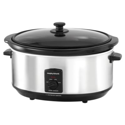 Statutory Morphy Richards 6.5L Chrome Slow Cooker