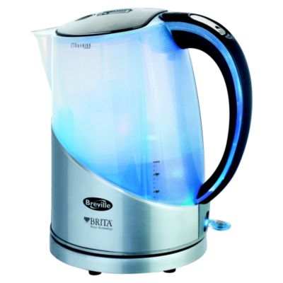 Breville Silver Illuminated Brita Jug Kettle