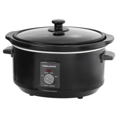 Morphy Richards 3.5L Black Slow Cooker