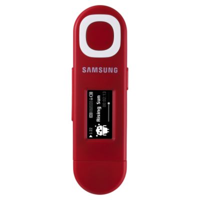 Samsung U5 2GB MP3 Player Red