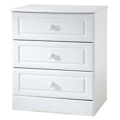 Valencia 3 Drawer Wide Chest of Drawers