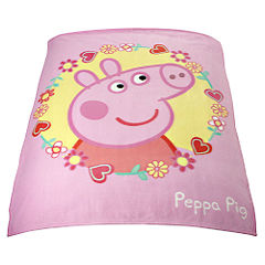 Peppa Pig Fleece Blanket Statutory