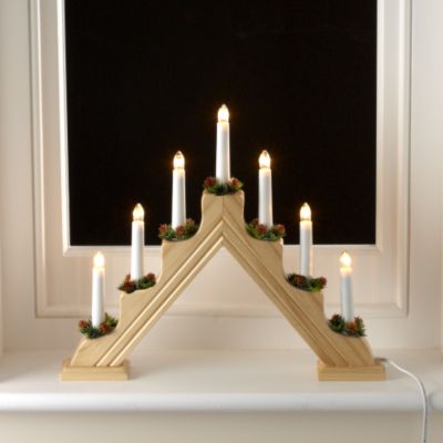 Sainsburys Wooden Candle Arch Statutory