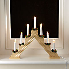 Unbranded Sainsburys Wooden Candle Arch Statutory