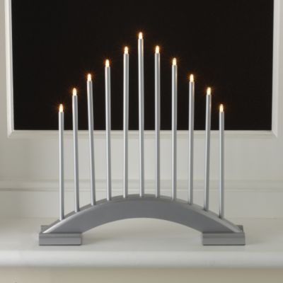 Sainsburys Low Voltage Silver Candle Arch