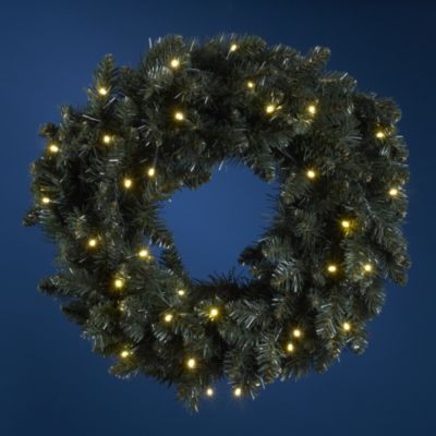 Unbranded Sainsburys Lit wreath Statutory