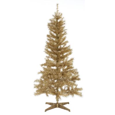 Statutory Sainsburys Artificial Christmas Tree 6ft Gold