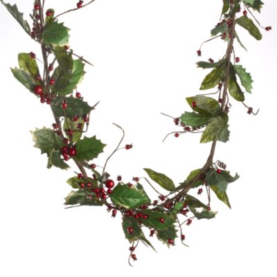 Unbranded Sainsburys 6ft Holly Garland Statutory