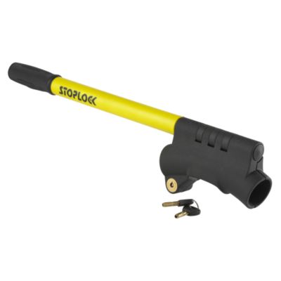 Stoplock Compact Steering Wheel Lock Yellow/Black