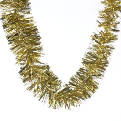 Sainsburys Luxury Tinsel 2m Gold Statutory