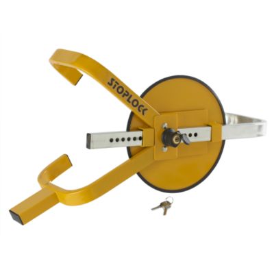 Stoplock Wheel Clamp Yellow