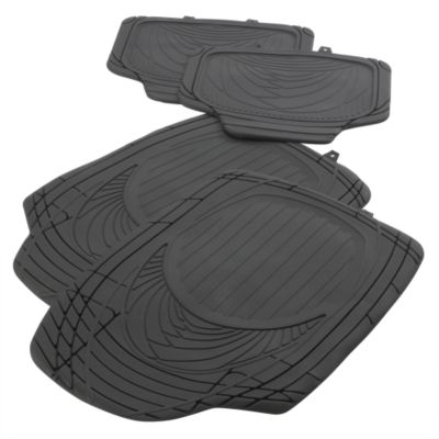 Delux PVC Mat Set Black
