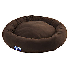 rspca Donut Pet Bed 70cm Chocolate Brown Statutory
