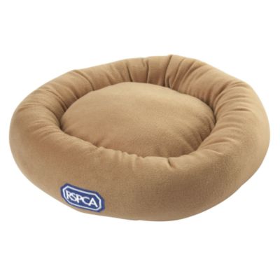 rspca Donut Pet Bed 50cm Tan Statutory