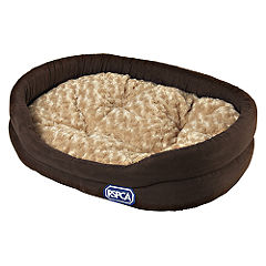 rspca Oval Supersoft Medium Faux Suede
