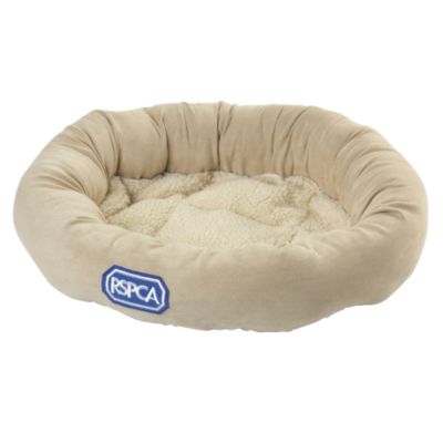 rspca Ringo Cat Bed Beige/Cream Statutory