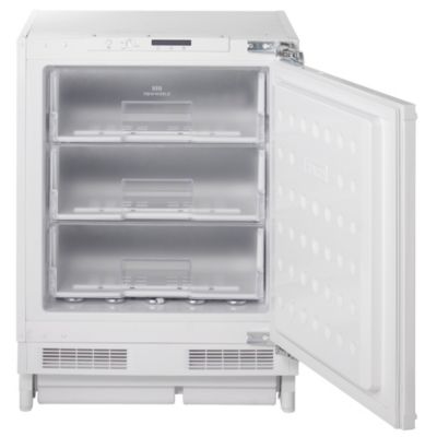New World NW802FZ Integrated Upright Freezer White