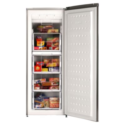 Beko TZDA504FS Upright Freezer Silver