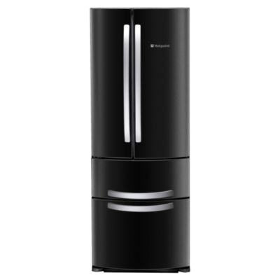 Hotpoint FF4DK Quadrio Fridge Freezer Black