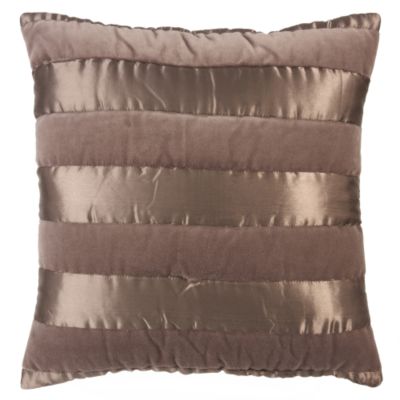 Different by Design Mink Velvet Banded Cushion