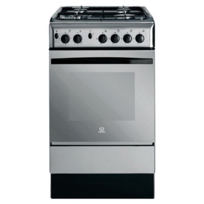 Indesit K3G21SXIR Gas Cooker Stainless Steel