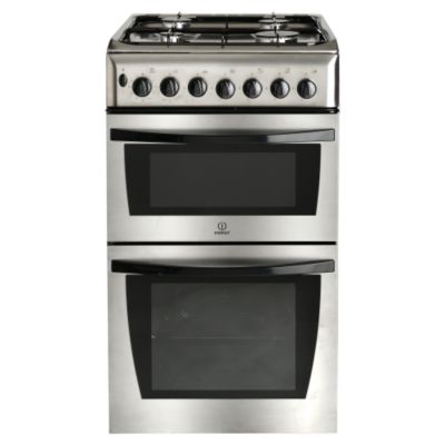 Indesit KD3G21(X)/G Gas Cooker Stainless Steel