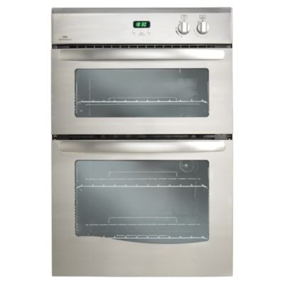 New World NW90G Gas Single Oven Satin Steel
