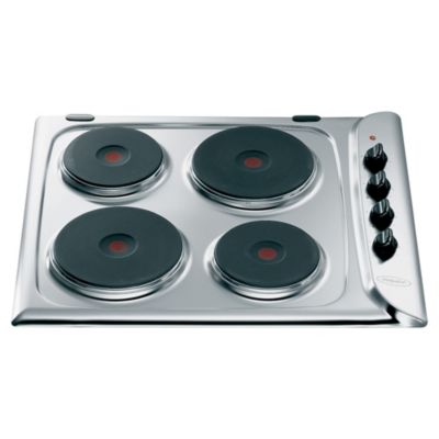 Hotpoint E604 Electric Hob Stainless Steel