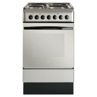 Indesit K3E11XG Electric Cooker Stainless Steel