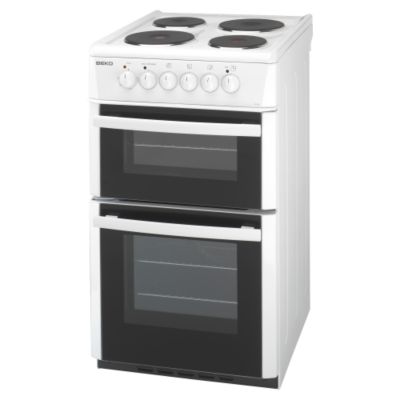 Beko D533W Electric Cooker White