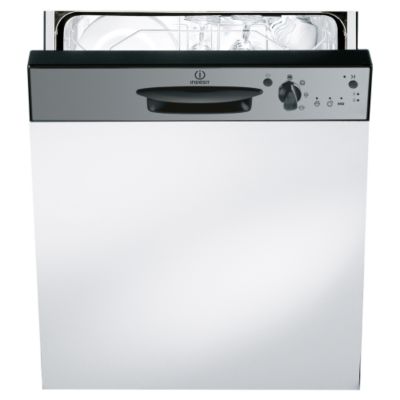 Indesit DPG15KIX Semi Integrated Dishwasher Stainless Steel