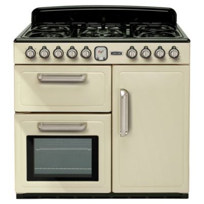 Leisure CMTF94A 90 DF CR DO DualFuel Range Cooker Cream