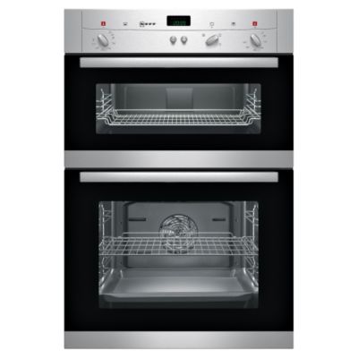 Neff U12M42 Electric Double Oven Stainless Steel