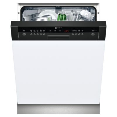 Neff S41M50S0GB Semi Integrated Dishwasher Black