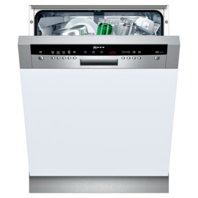 Neff S41M50N0GB Semi Integrated Dishwasher Stainless Steel