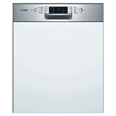 Bosch SMI53M05GB Semi Integrated Dishwasher Stainless Steel