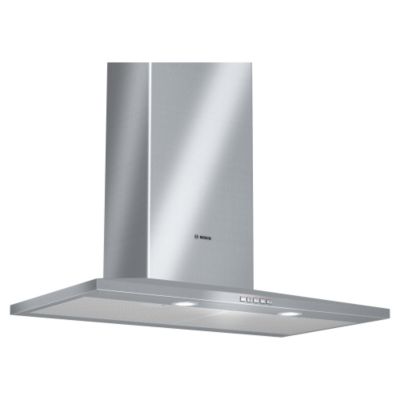 DWW093450B Hood Brushed Steel Statutory