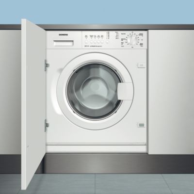 Siemens WI12S140GB Integrated Washing Machine White