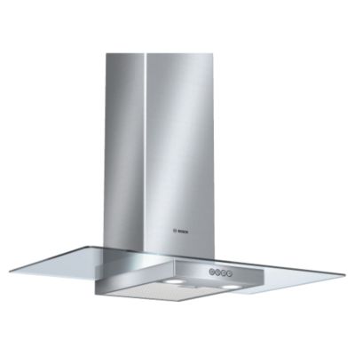 DWA092550B Hood Brushed Steel/Glass