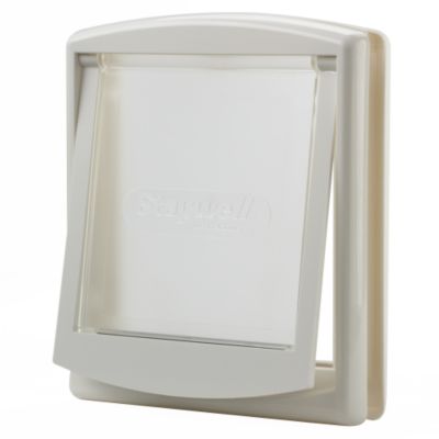 Original Small Two-Way Pet Door White