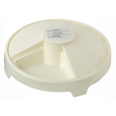 staywell Clockwork Four-meal Pet Feeder Cream