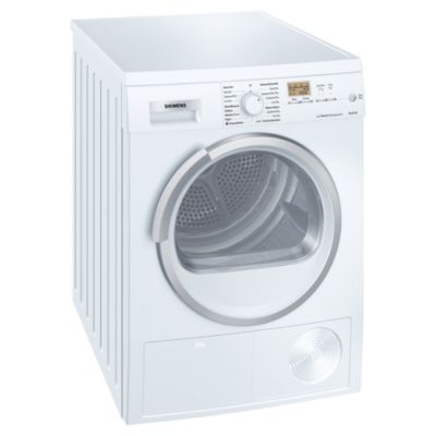 Siemens WT46S590GB Condenser Tumble Dryer White