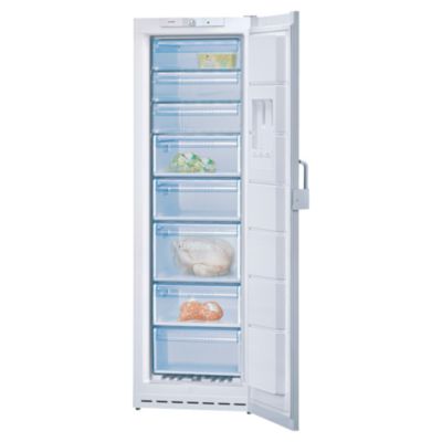 Bosch GSD34N01GB Tall Upright Freezer White