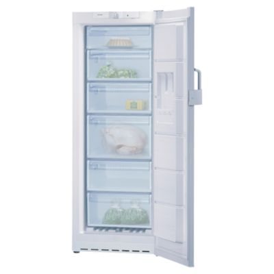 Bosch GSD26N01GB Medium Upright Freezer White